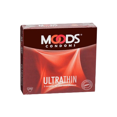 Picture of Moods Ultra Thin Condom Single Pack (3pcs)