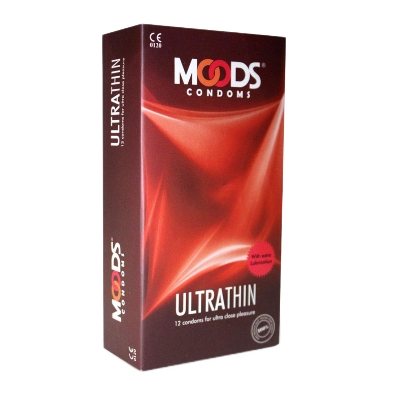 Picture of Moods Ultra Thin Condom Single Pack (3pcs)