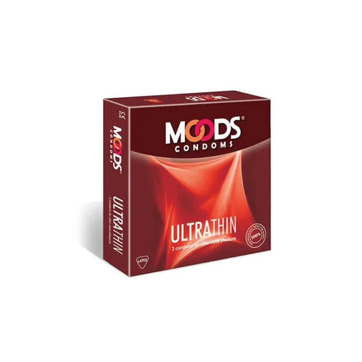 Picture of Moods Ultra Thin Condom Single Pack (3pcs)