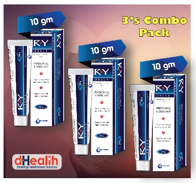 Picture of RY Jelly 10g Personal lubricant 4 pcs Combo (same work like KY Jelly)