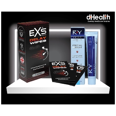Picture of EXS Delay Wipes & RY Jelly 30g (Personal Lubricant) Combo Pack