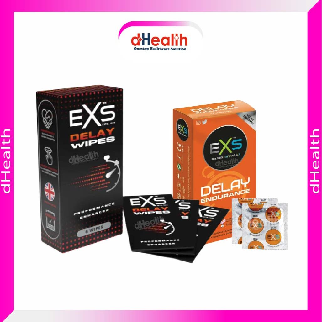 Picture of EXS Delay Wipes & Delay / Extra time Condom