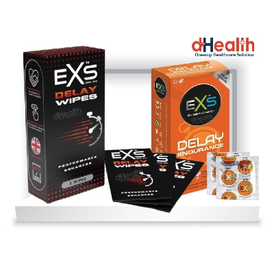 Picture of EXS Delay Wipes & Delay / Extra time Condom Combo Pack