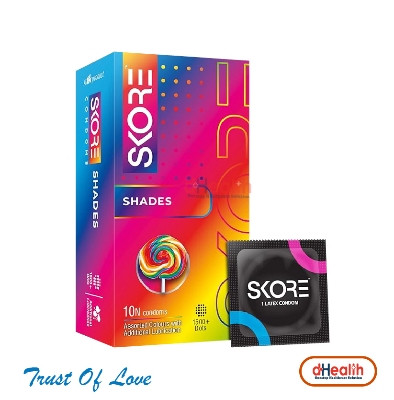 Picture of Coral Chocolate Flavors Lubricated Natural Latex Condoms 5's Combo Pack- (5x3=15Pcs)