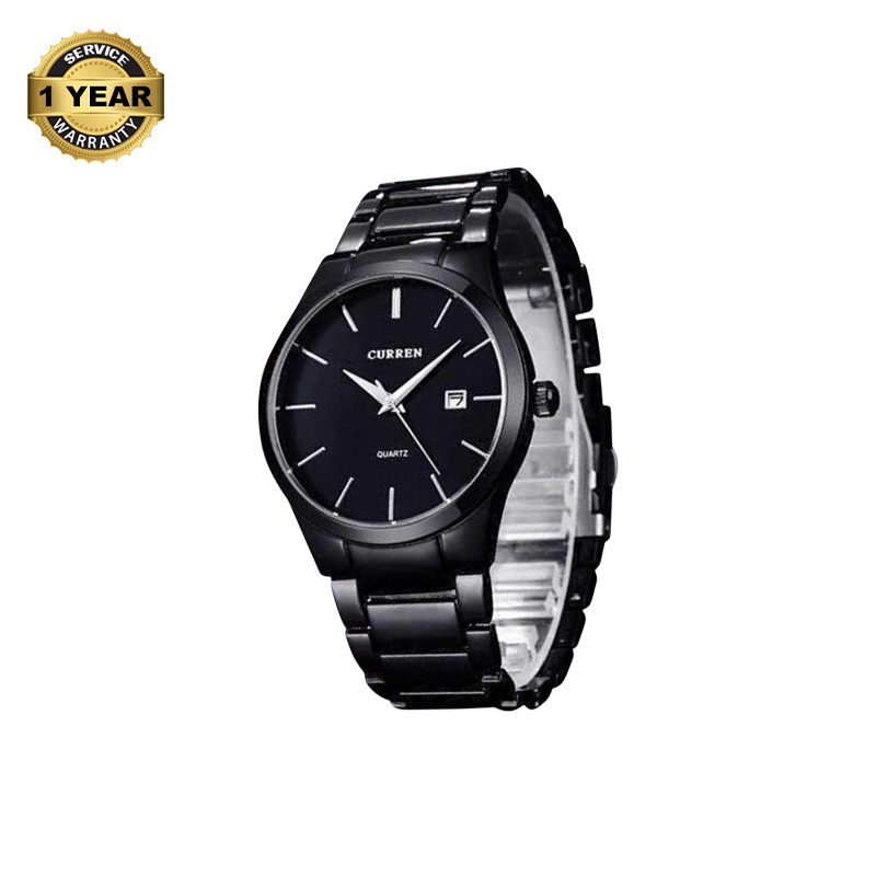 Picture of Curren 8106 Stainless Steel Analog Watch for Men - Black