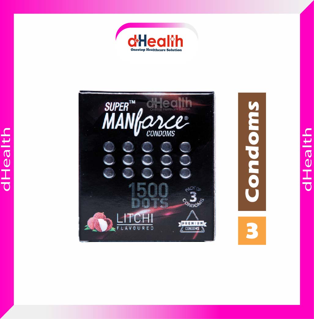 Picture of Manforce Super Litchi Dotted Condom Single pack