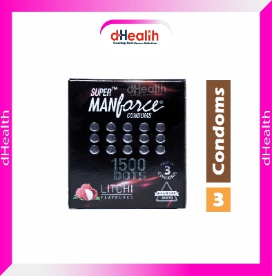 Picture of Manforce Super Litchi Dotted Condom Single pack