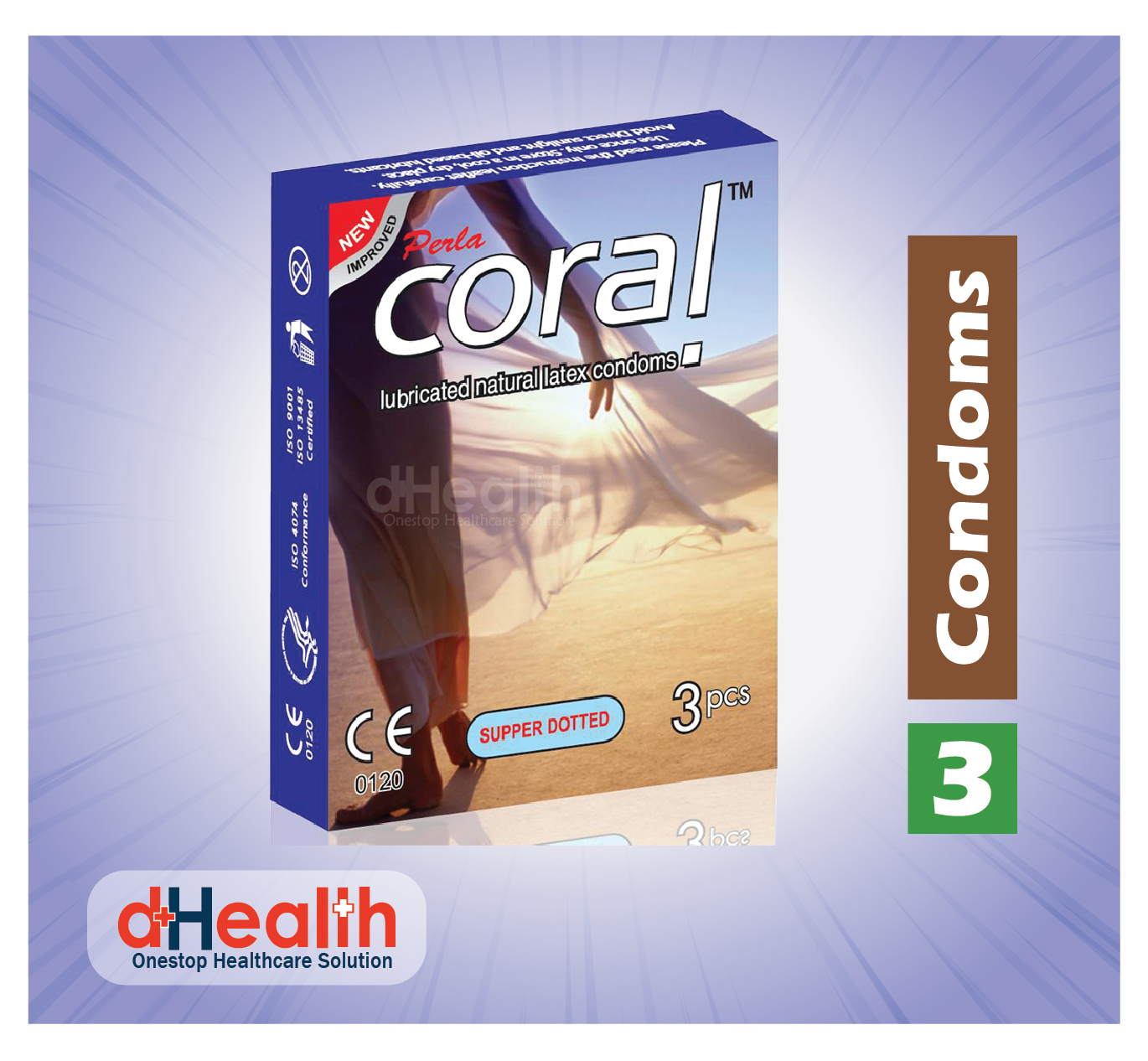 Picture of Manforce Stamina Condom 2's Combo pack (3x2=6 pcs)