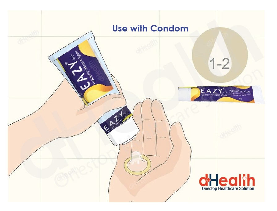 Picture of Eazy Jelly 50g Personal Lubricant 5's Combo Pack
