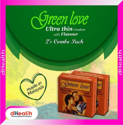 Picture of Green Love Ultra-Thin Condom 3s Combo Pack