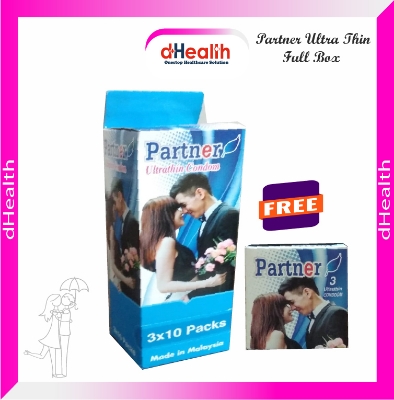 Picture of Partner Ultra Thin Condom Full Box (10*3)=30 Pcs (Blue)