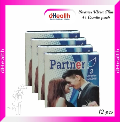 Picture of Partner Ultra Thin Condoms 6s Combo Pack (Blue)