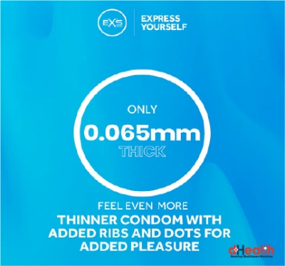 Picture of EXS Nano Thin Condom 2 Pack (6pcs) & Eazy Jelly 50gm 1 Pc