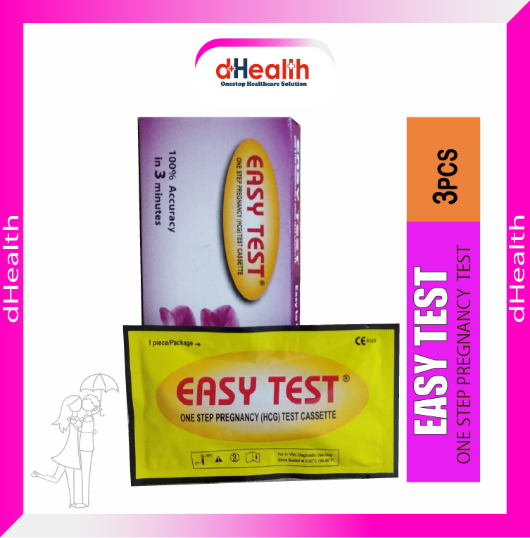 Picture of Easy Test Pregnancy Cassette / Easy Test Pregnancy Strip - 3 Pcs