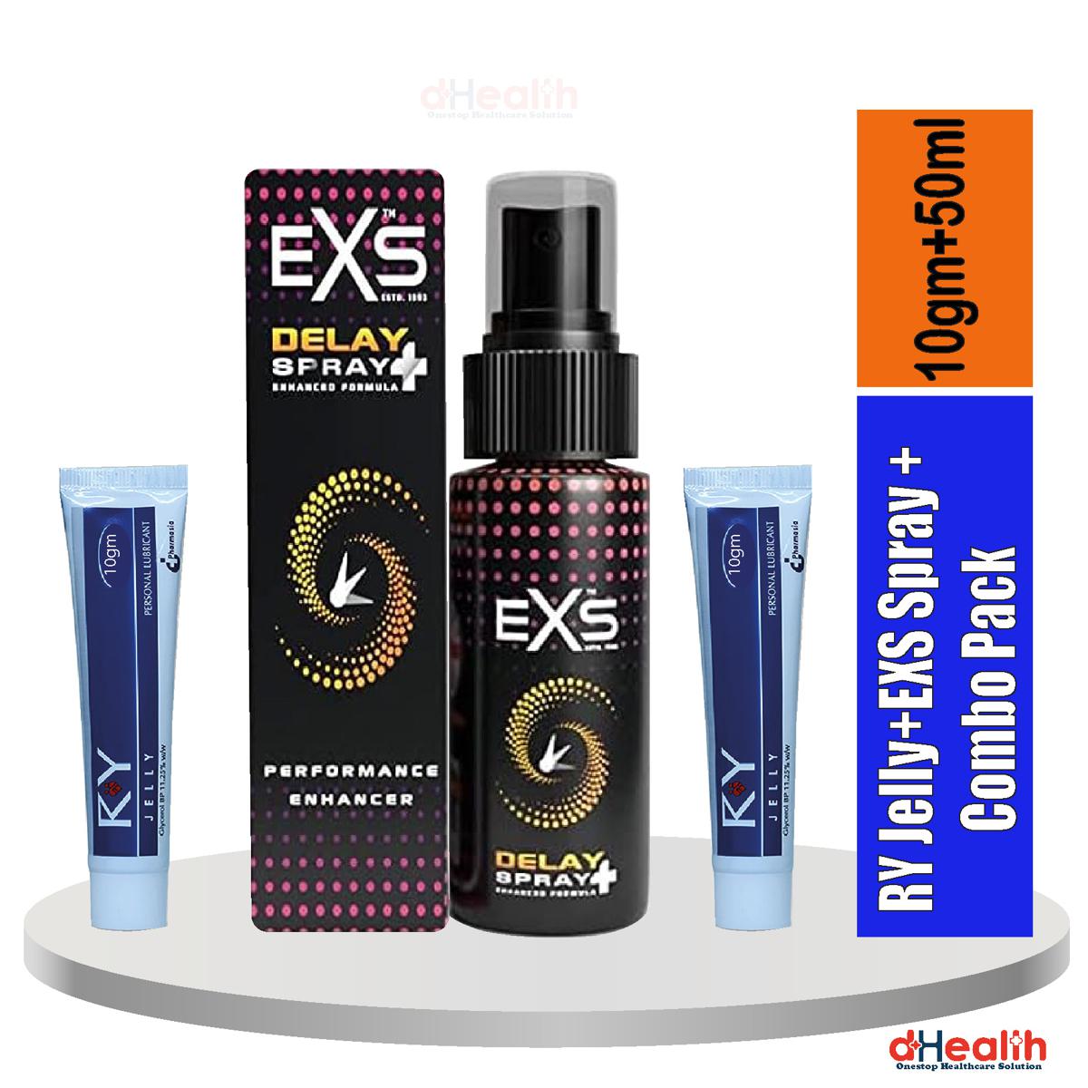 Picture of 2 RY Jelly 10gm & 1 EXS Spray + 50ml (UK) Combo Pack