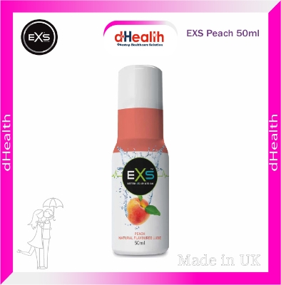 Picture of EXS Peach Natural Flavoured Lubricant 50ml (UK)