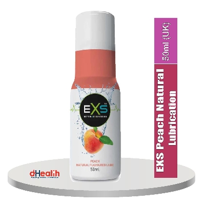 Picture of EXS Peach Natural Flavoured Lubricant 50ml (UK)