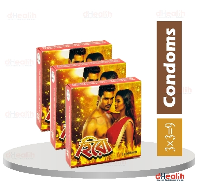 Picture of Hero Condoms 3's Combo Pack (3x3=9 pcs)