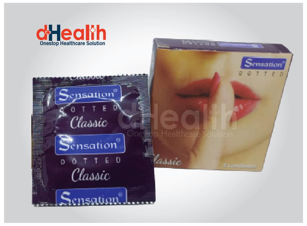 Picture of Sensation Dotted Classic Condoms 5,s Combo Pack (3x5=15)