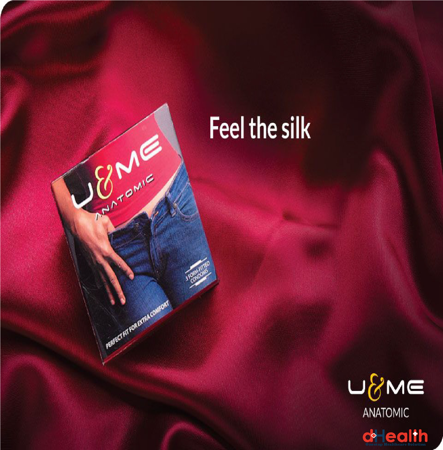 Picture of U & ME Anatomic Condom 2,s Combo Pack (3x2=6)