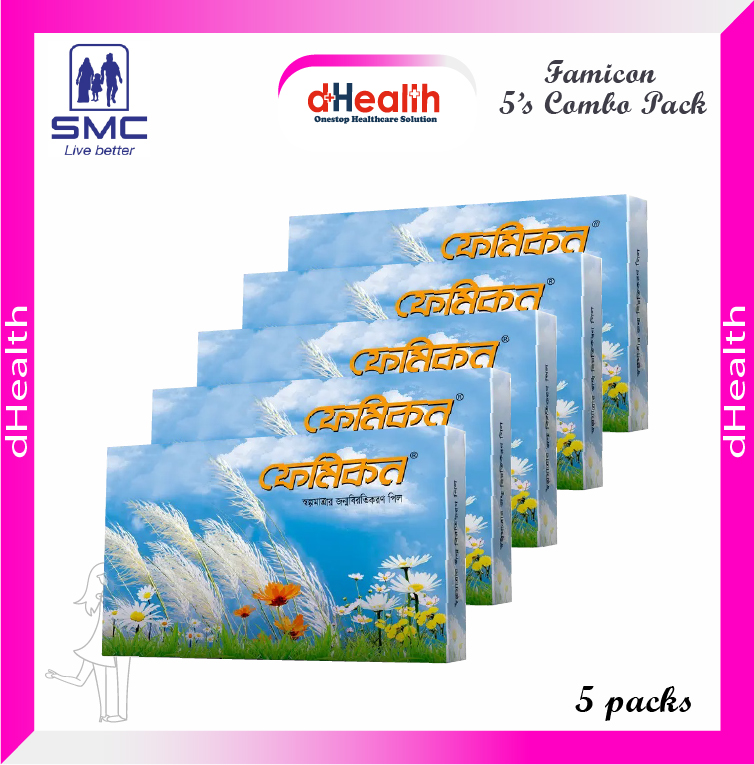 Picture of SMC Femicon for Women - 5 Pack Combo