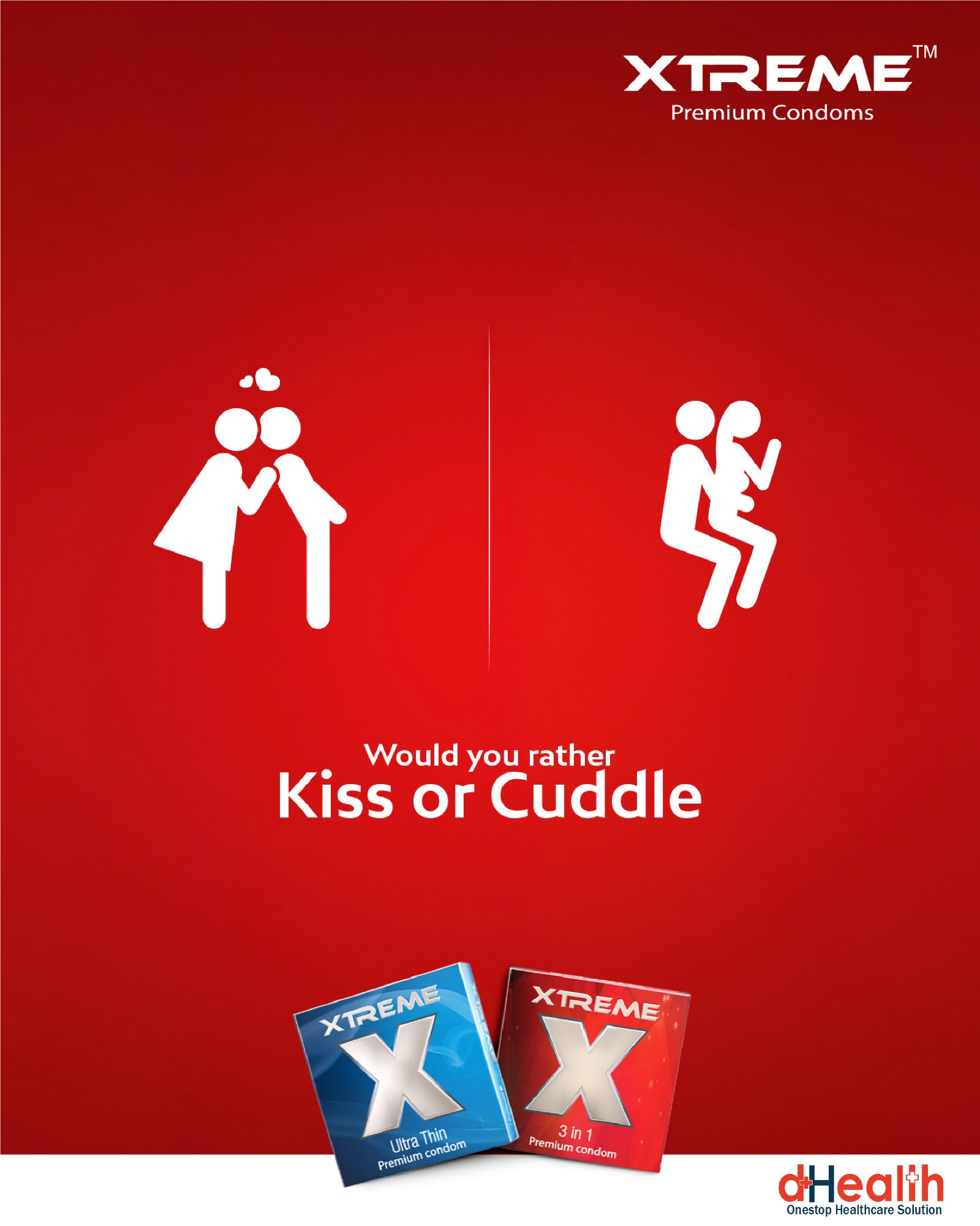 Picture of XTREME Ultra Thin Premium Condoms 2,s Combo Pack (3x2=6)
