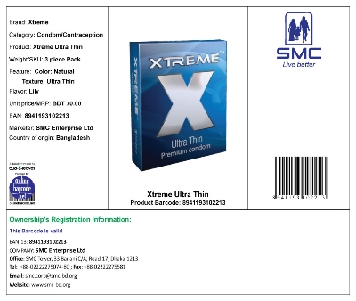 Picture of Amore + XTREME Condoms 4,s Combo Pack (3x4)=12 Pcs