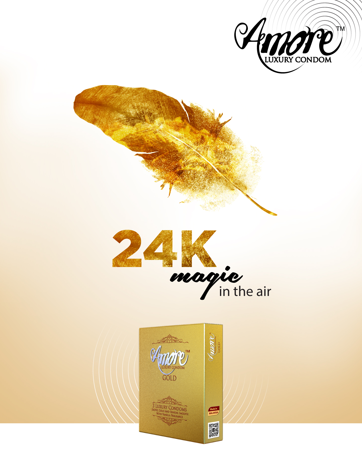 Picture of RY Jelly 30gm 1 Pc & Amore Gold Condom 2 Pack (6pcs)