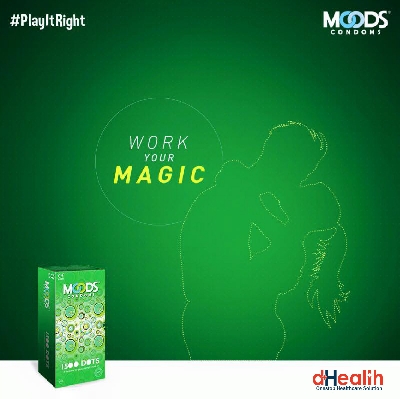 Picture of Moods 1500 dotted Condom Buy 3 get 1 Ry Jelly 10g (Personal Lubricant) Free