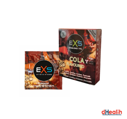 Picture of EXS Cola Flavoured Condom Buy 6 get 1 Ry Jelly 10g (Personal Lubricant) Free