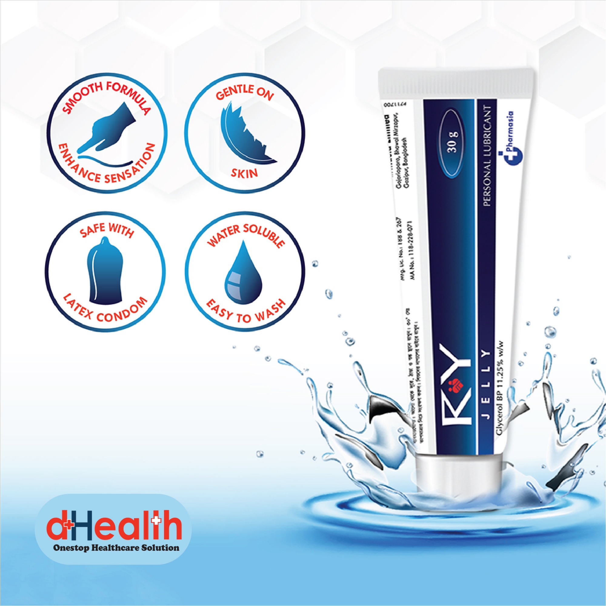 Picture of EXS Cola Flavoured Condom Buy 6 get 1 Ry Jelly 10g (Personal Lubricant) Free