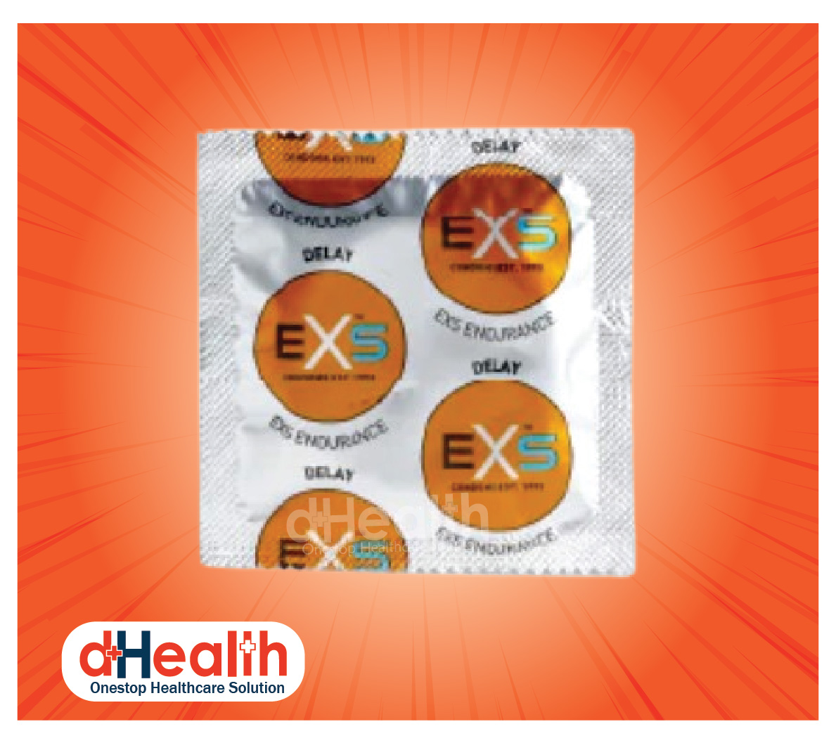 Picture of EXS Delay Condom / Delay Endurance (long lasting condom, extra time condom) 2's Combo (3x2=6pcs)