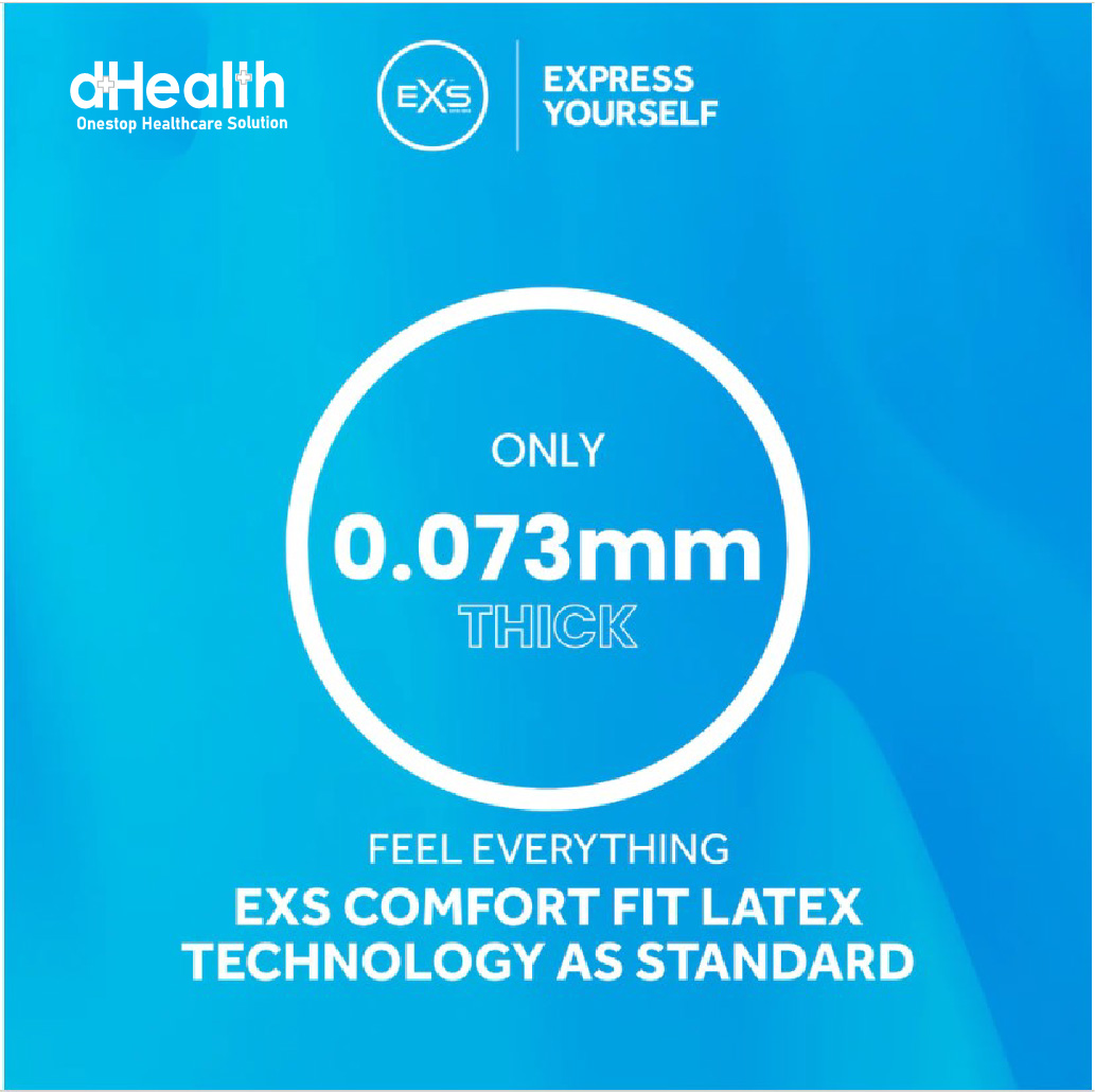 Picture of EXS Delay Condom / Delay Endurance (long lasting condom, extra time condom) Single Pack (3x1=3pcs)