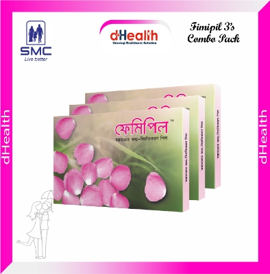Picture of Femipill For Women - Made In Bangladesh - 3 Pack Combo