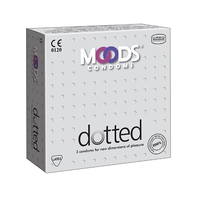Picture of Moods Dotted Condom Full Box ( 10 pack of 3's / 30pcs)