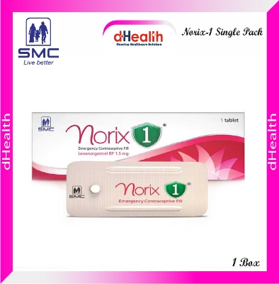Picture of Norix 1 For Women Emergency Contraceptive Pill One Pack