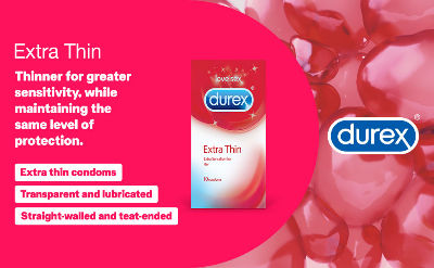 Picture of Durex Thin Feel Condom Single Pack (3x1)=3pcs