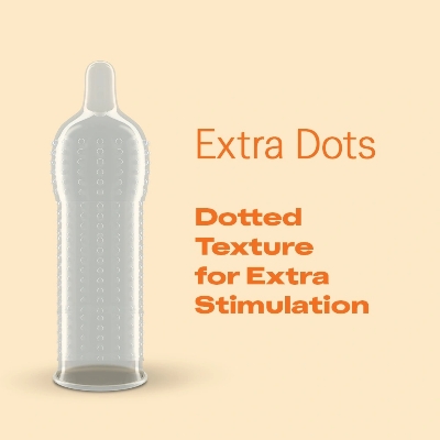 Picture of Durex Extra Dots Condom 3,s Combo Pack (3x3)=9pcs