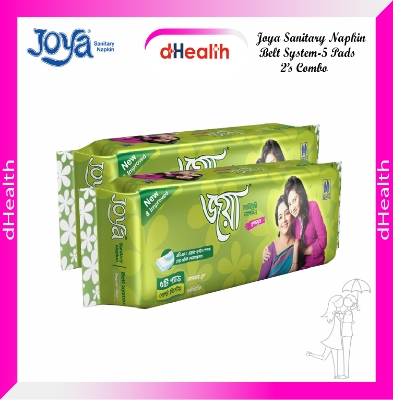 Picture of Joya Sanitary Napkin Belt System -5 Pads S 2,s Combo Pack (Panty/Wings System)