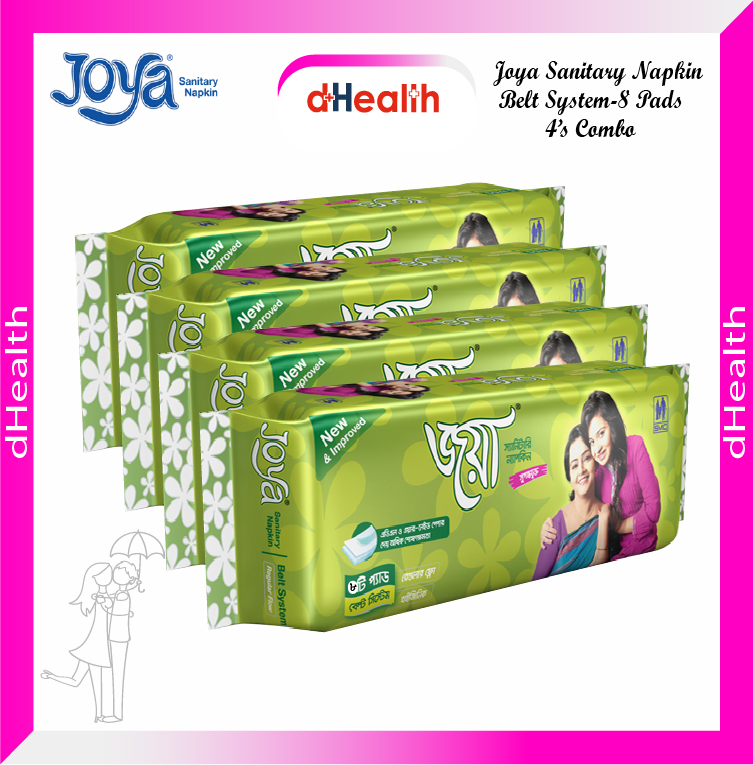 Picture of Joya Sanitary Napkin Belt System -8 Pads 4,s Combo Pack (Panty/Wings System)