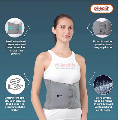Picture of Abdominal Binder Belt Support for Men & Women