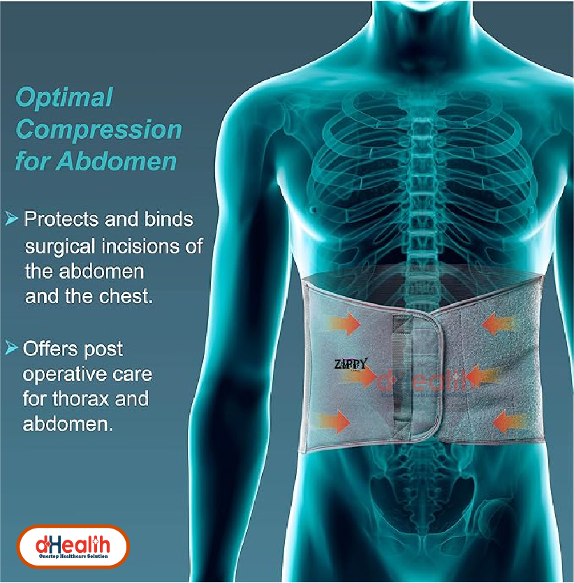 Picture of Abdominal Binder Belt Support for Men & Women