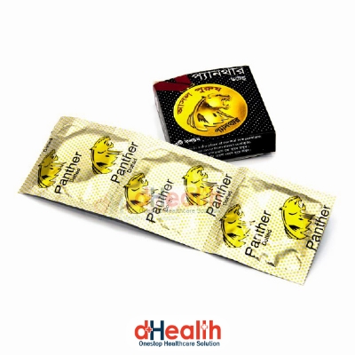 Picture of Panther Dotted Condoms 4 Pack Combo, Total 12 pcs