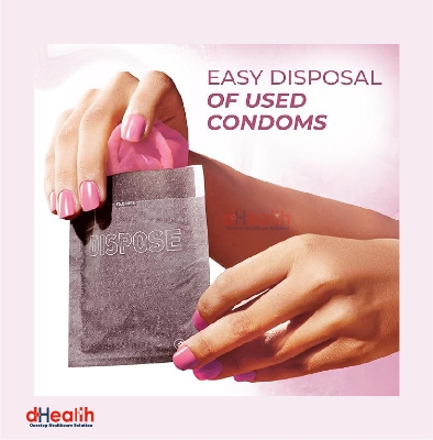 Picture of Divaforce Female Condom For Women (Made in Manforce India) 2"s Combo Pack -2x2=4pcs