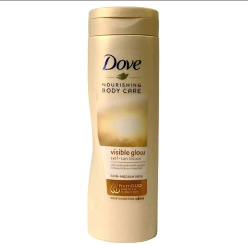 Picture of International Germany Product Dove Body Love Visible Glow Self-Tan Lotion Medium To Dark-400ml