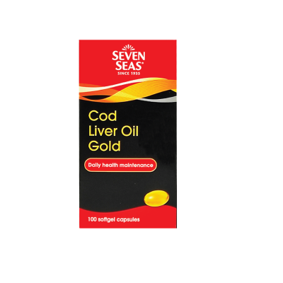 Picture of SEVEN SEAS COD Liver Oil Gold, 100 Capsules