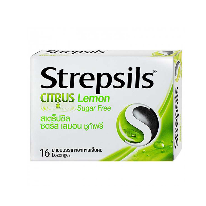 Picture of International Thailand Product Strepsils Citrus Lemon Sugar Free 16'S