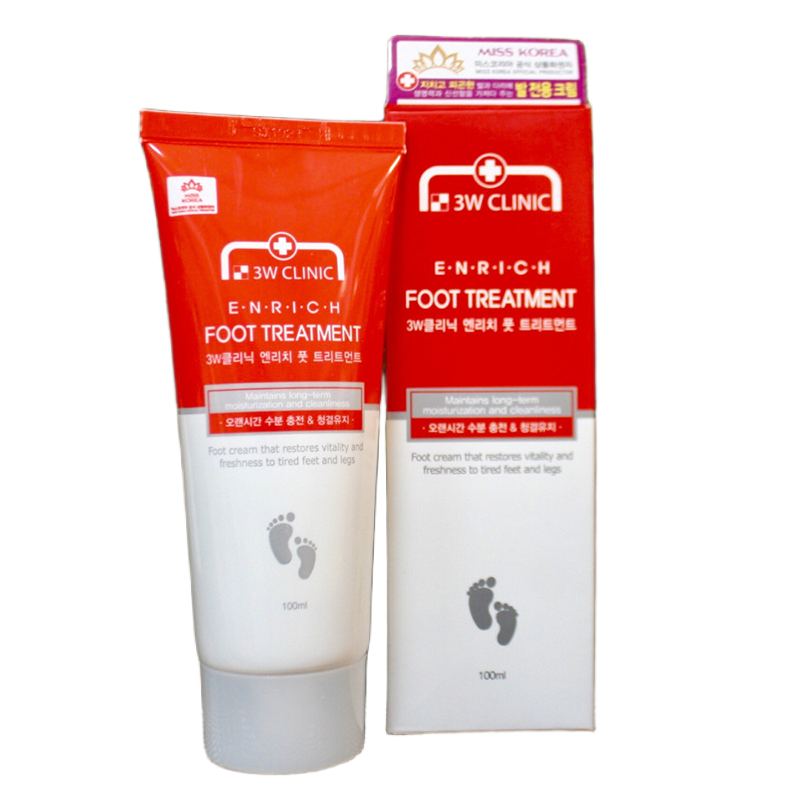Picture of 3W Clinic Enrich Foot Treatment Cream - 100ml