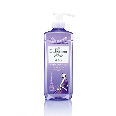 Picture of International Malisiyan Product Enchanteur Paris Adore Soothe & Care Parfum Shower Gel with Chamomile & Edelweiss Extract 750gm