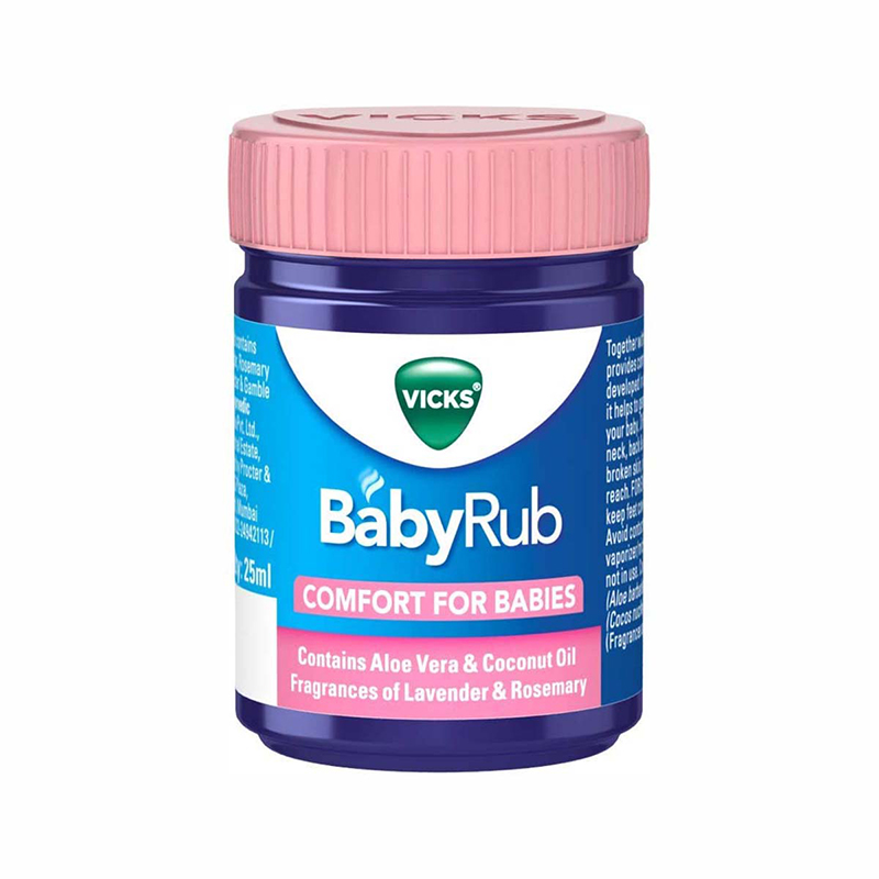 Picture of Vicks BabyRub Soothing Vapour Ointment for Babies 25ml